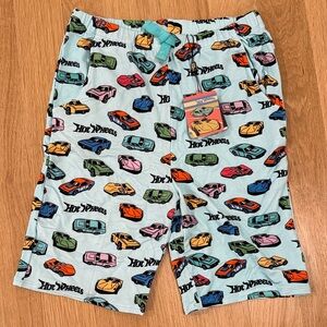 Posh Peanut Hot Wheels Car Print Shorts - 10/12Y